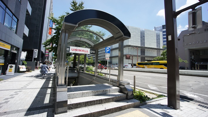 レンタルオフィス名古屋駅前店は地下出口すぐ